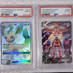 Pokemon PSA 10 Slabs