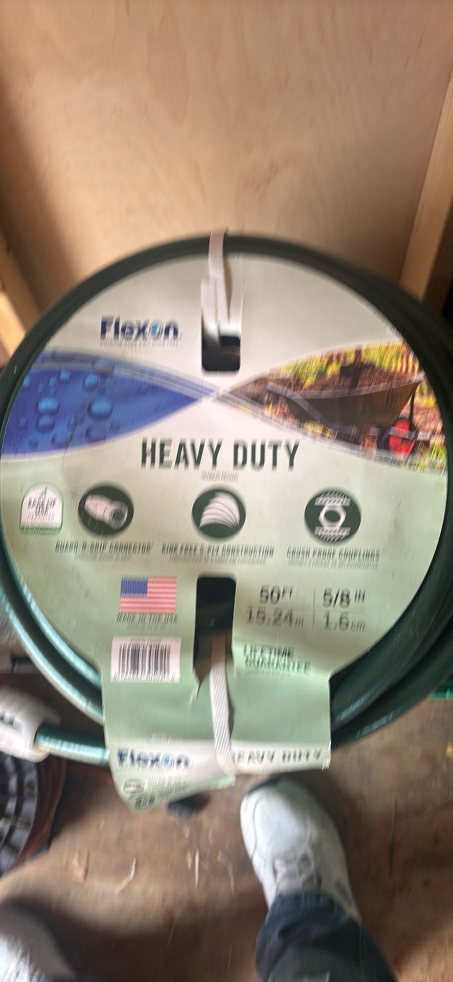 Heavy duty 50 foot water hose