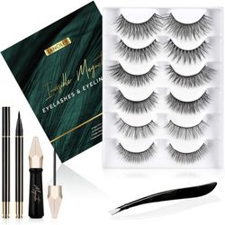 Eyelashes & Eyeliner Kit