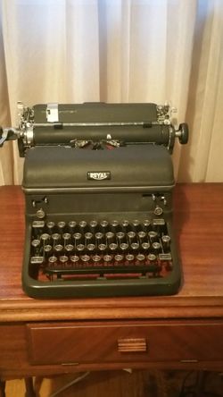Royal typewriter