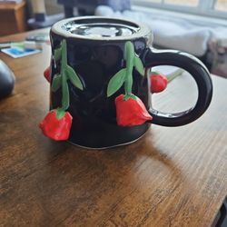 3 Specialty Rose Tea/Coffee Cups