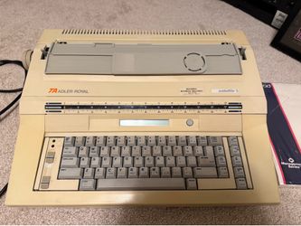 Adler‑Royal Satellite 5 Electric Typewriter – Works Well!