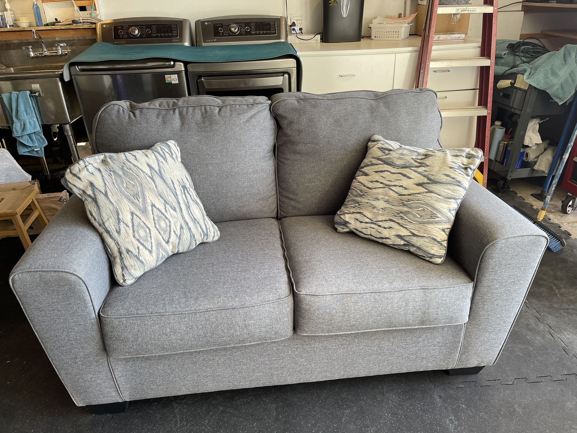 Gray Couch / Loveseat
