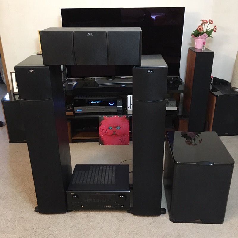 Klipsch Icon VF35 VC25 3.1 home theater