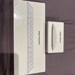 Magic Apple Keyboard and Mouse