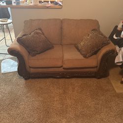 Brown love Seat/Couch