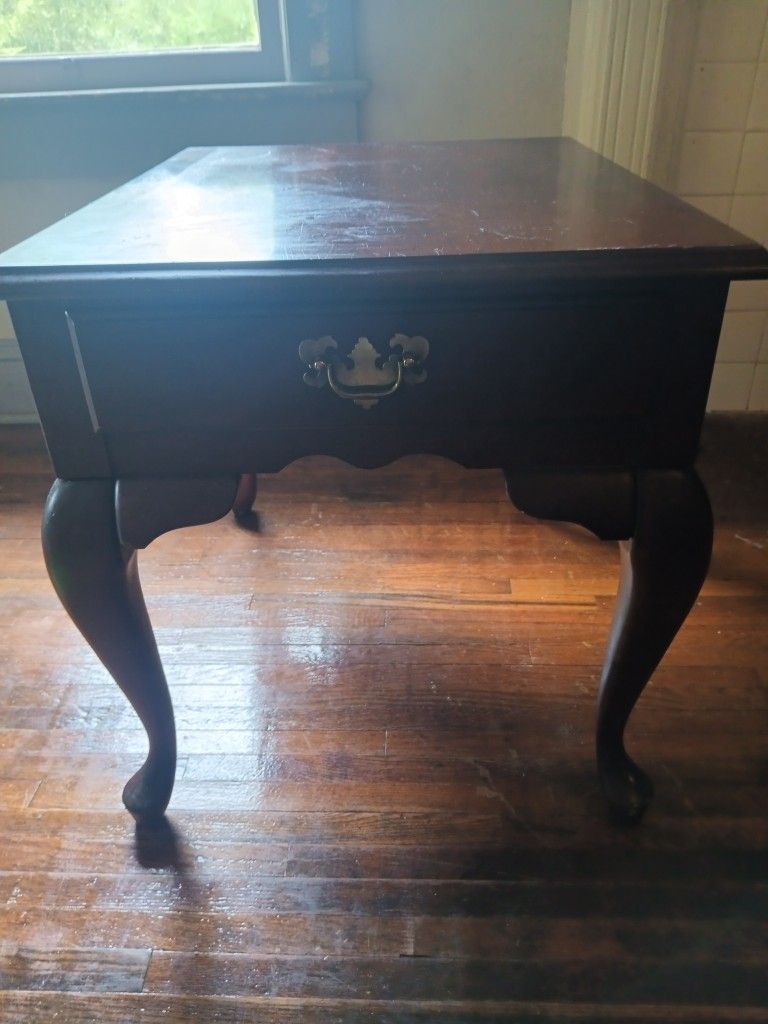 Antique End Table 