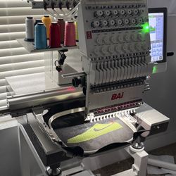 BAI MIRROR 1501 AUTOMATIC EMBROIDERY MACHINE