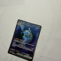 Pokeman - BlastOise EX Card