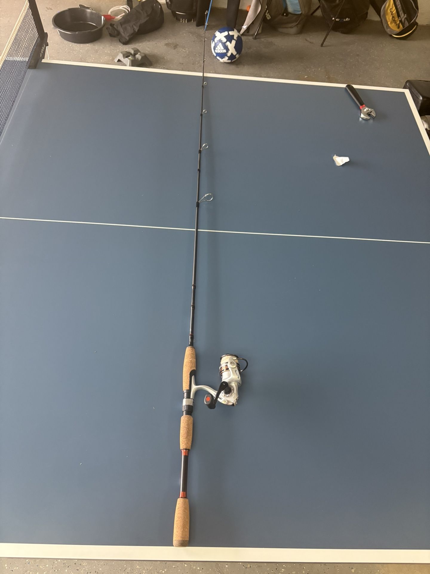 pflueger fishing rod and reel- used once