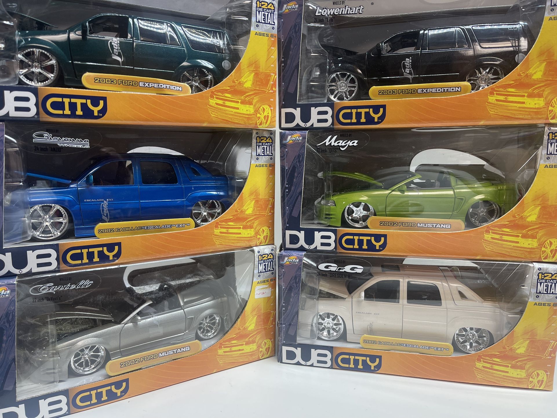 4-cars Dub City Cars Bundle . 4 Cars