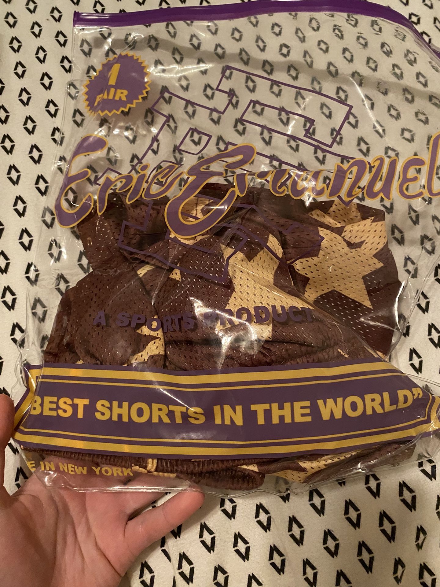 Bape Shorts By Eric Emanuel Never Used