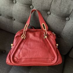 Authentic CHLOE PARATY leather Bag🌹🌹🌹