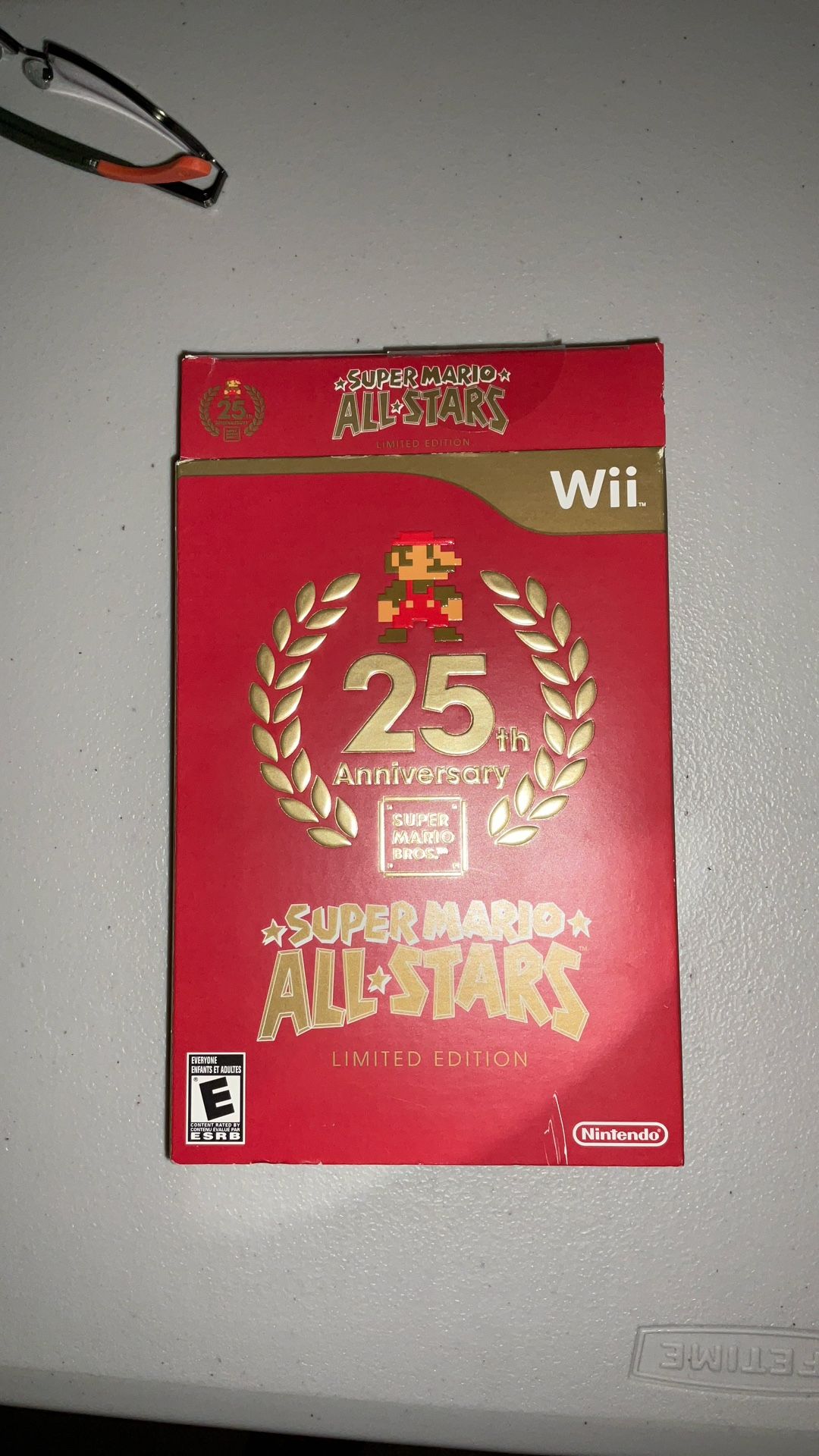 25th Anniversary Super Mario Bros Super Mario All Stars Limited Edition CIB For Nintendo Wii
