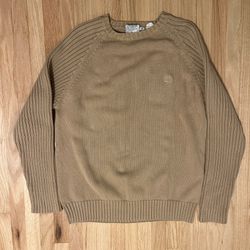 Vintage Timberland Sweater XL - Raglan Gauge Knit Pullover Jumper J Crew
