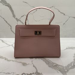 Pink Leather Purse 
