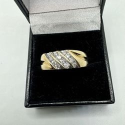 Men’s Diamond Band Ring 