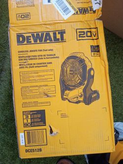 DEWALT
20V MAX Jobsite Fan (Tool Only