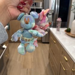 Minnie And Mickey Bag Charm 