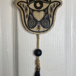 Hamsa Hand Wind Chime 