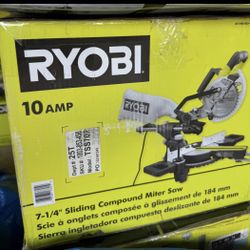 10 AMP 7-1/4” Sliding Compound Miter Saw