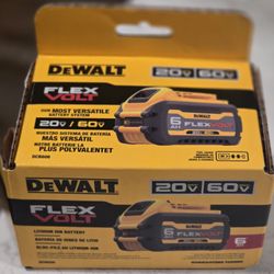 DeWALT FLEXVOLT 20V/60V 6.0Ah Battery (DCB606