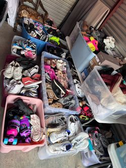 500 pairs of sneakers shoes for man women and kids make me an offer and take them all
