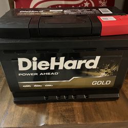 Car battery- DieHard gold  48H6 730CCA