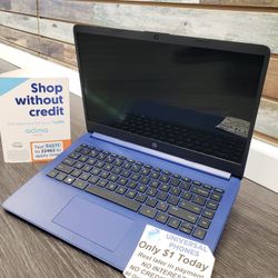 HP-14in Laptop 14-DQ0005TG Intel Celeron N4120, 4GB RAM, 64GB eMMC (New)