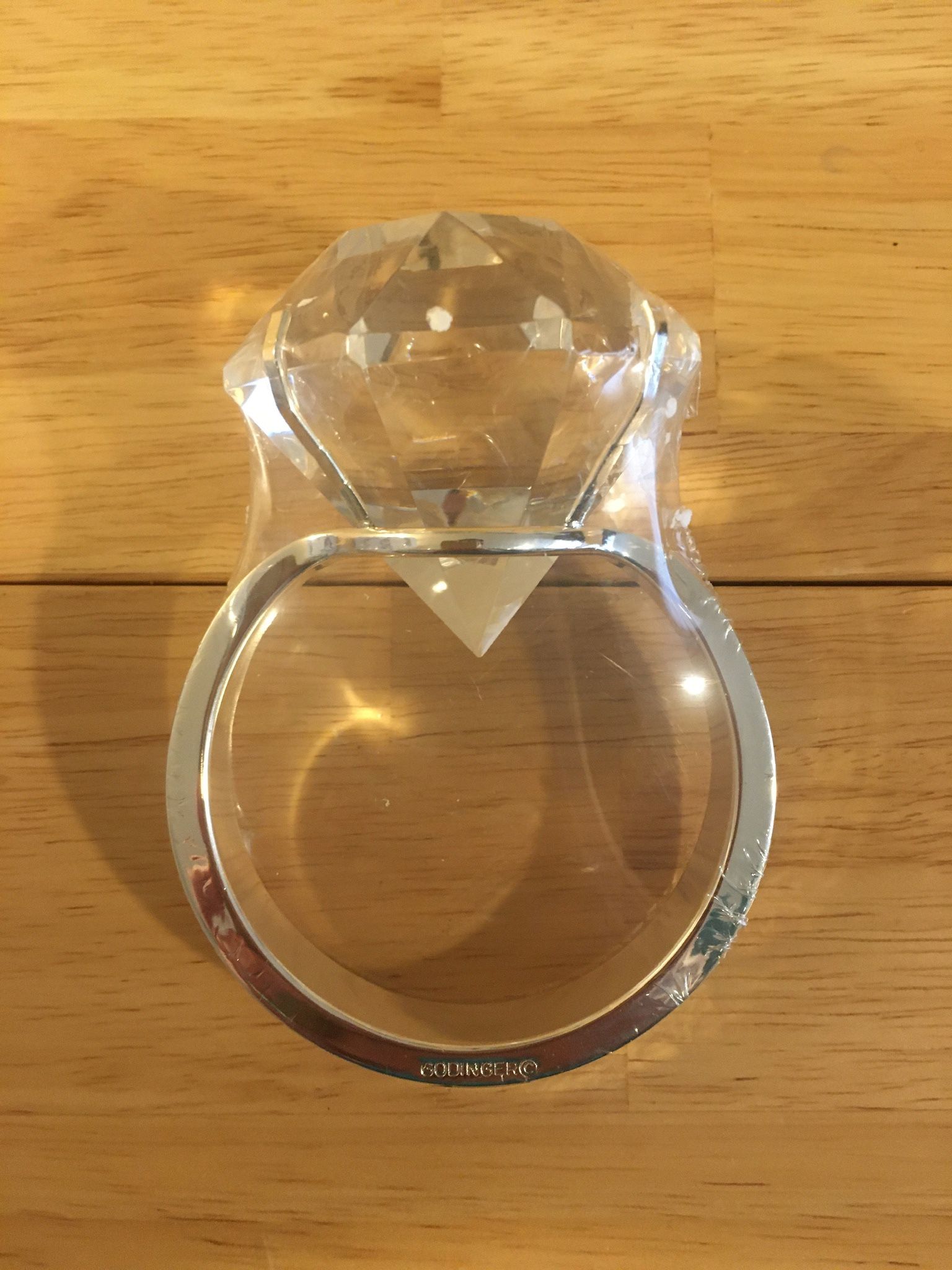 Diamond Ring Paperweight