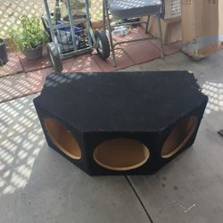 3 - 12" Subwoofer Box