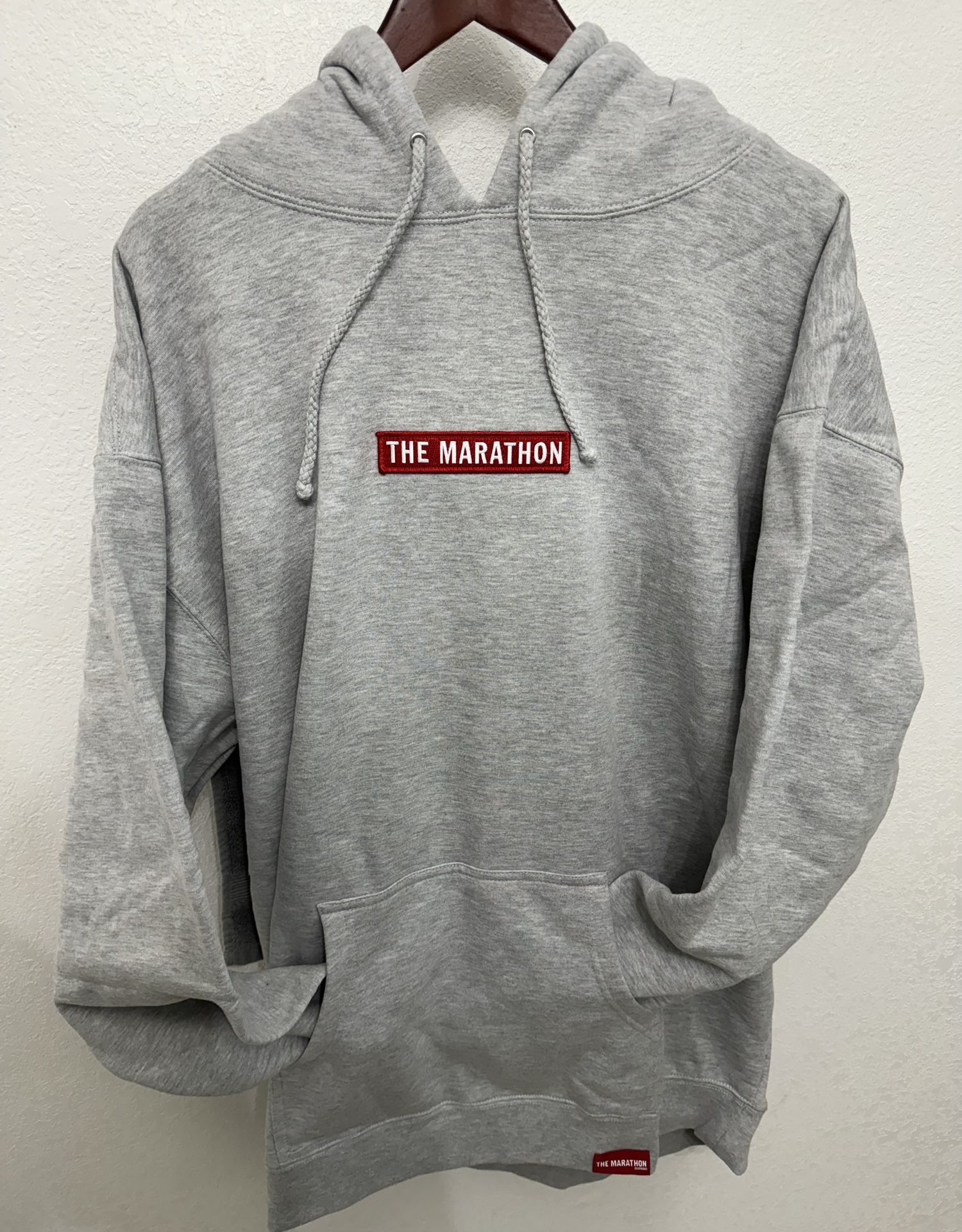 The Marathon Block Hoodie Grey Size 3XL *NWT*