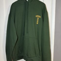 Chrome hearts green And Yellow TBAR hoodie 