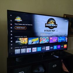 65 Inch Visio TV with Apple TV Any Reasonable Offer Welcome 