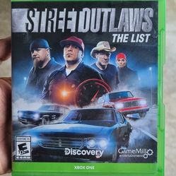 Xbox One Streeet Outlaws Game