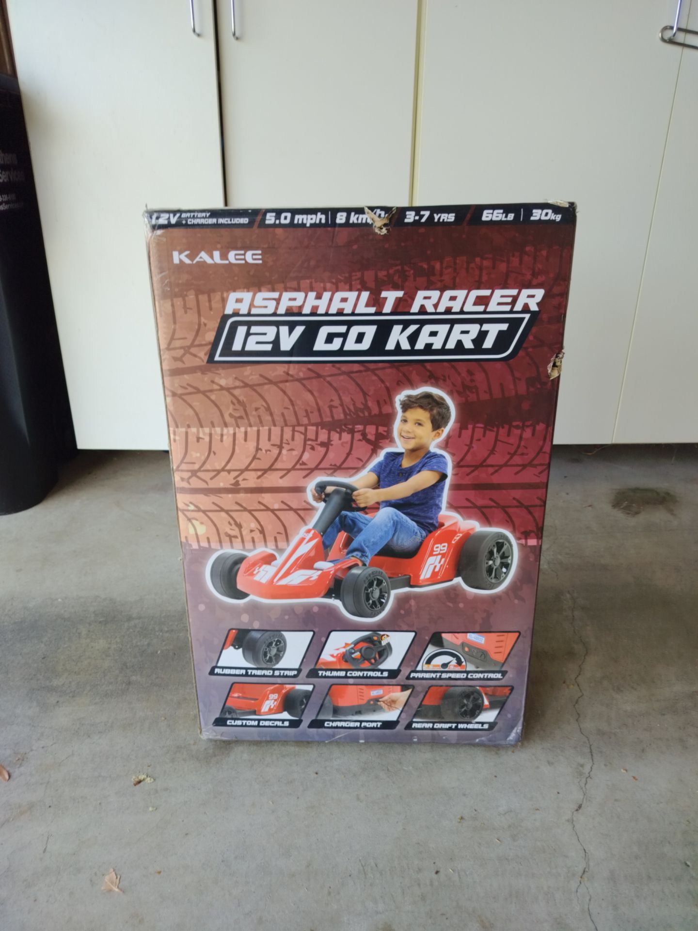 kalee asphalt racer 12v go kart