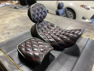CUSTOM MOTORCYCLE SEATS HEATED SEATS GEL PADS HARLEY TRIUMPH DUCATI INDIAN HONDA SUZUKI YAMAHA BUELL AND MORE JET SKIS TOO... MG Motoring SouthGate Ca