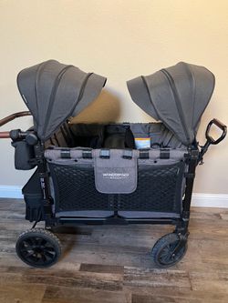 WonderFold W4 Luxe Stroller Wagon