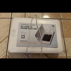 Brand New Sharper Image UV Zone XL Phone Sanitizer 