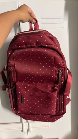 Red Polka Dot Backpack