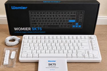 Womier SK75 Wireless Aluminum Mechanical Keyboard 75% VIA RGB