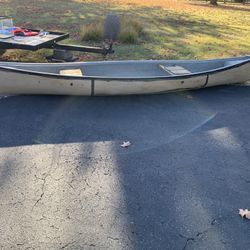 One Man Fiberglass Canoe 