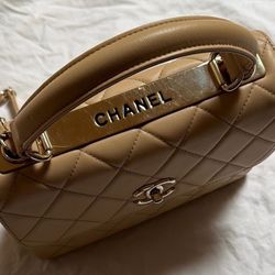 Chanel Medium Trendy Cc Top Handle  Shoulder Bag Refurbished 9/10 Condition All Original Hardware 