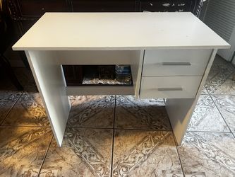 Small White Desk