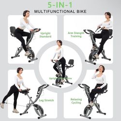 BARWING Foldable Recumbent Exercise Bike – Great Condition