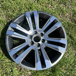OEM Denali 22” Inch Wheel/Rim Sierra Yukon ONE WHEEL