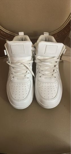 White High-Top Sneakers Size 44