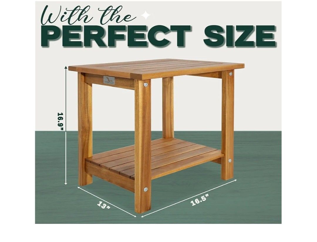Double Adirondack Side Table
