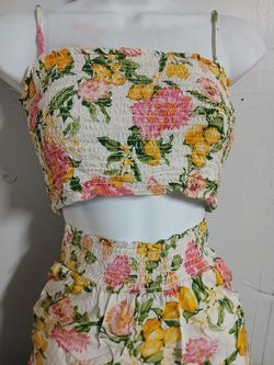 Medium Set Of Skirt And Top 