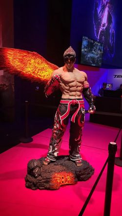 Tekken 8 Super Special Edition Limited LED Figure Only Jin Kazama From Japan